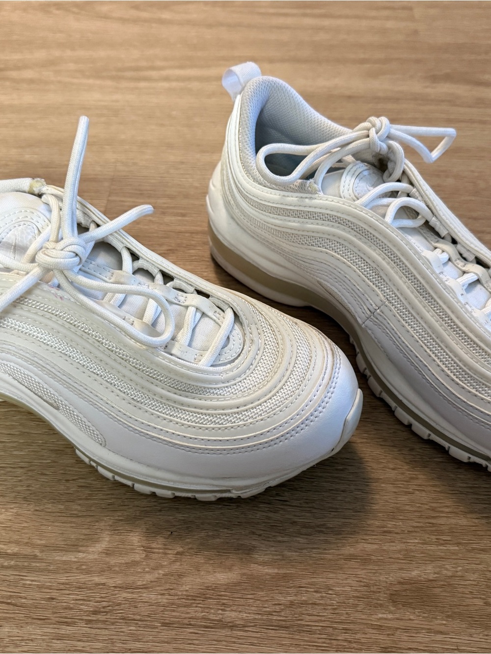 Nike Air Max 97 Women's Size 7.5 White Sneakers